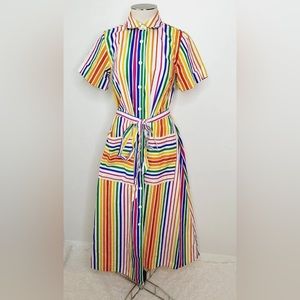 Christopher John Rogers for Target - Rainbow striped Dress Size 12 - never worn